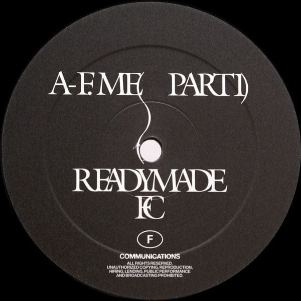 Ready Made FC* - F.Me (12") F Communications Vinyl