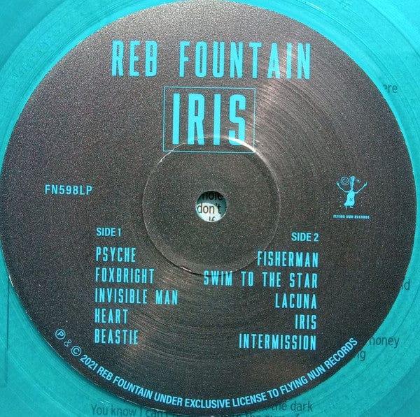 Reb Fountain - Iris (LP) Flying Nun Vinyl 757350673087