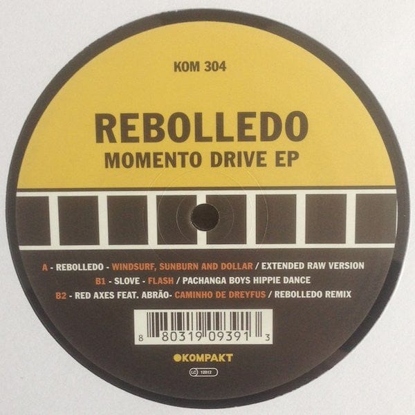 Rebolledo - Momento Drive EP (12", EP) on Kompakt, Kompakt at Further Records