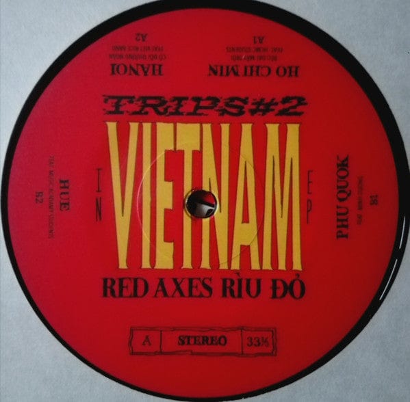 Red Axes Rìu Đô* - Trips #2: In Vietnam EP (12") !K7 Records Vinyl 730003738609