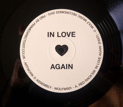 Red Rack'Em - In Love Again  (12") Wolf Music Recordings Vinyl