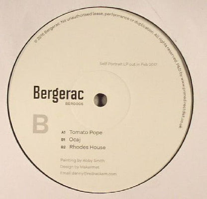 Red Rack'Em - Tomato Pope (12") Bergerac Vinyl