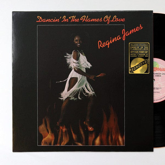 Regina James - Dancin' In The Flames Of Love (LP) Regrooved Vinyl 8785260876283