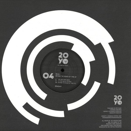 Regis - Beyond The Reach Of Time EP - 20 Y EPM (20 Years Of Music) 04 (12") Epm Music Vinyl