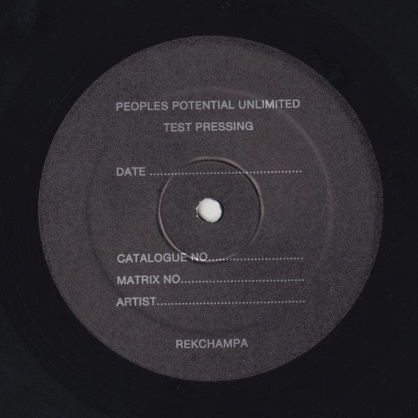 REKchampa - Untitled (LP) Peoples Potential Unlimited Vinyl