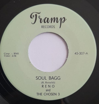 Reno And The Chosen 3* - Soul Bagg / You Are My Sunshine (7") Tramp Records Vinyl 5050580790049