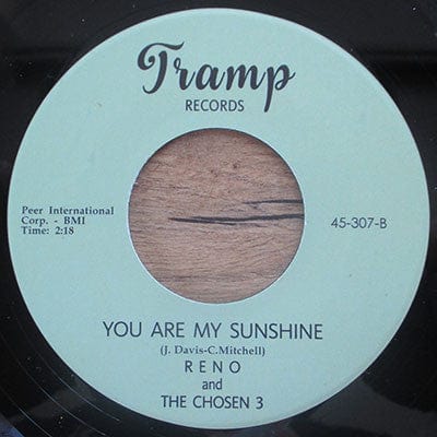 Reno And The Chosen 3 – Soul Bagg / You Are My Sunshine (7", Tramp Records, 2022) Image 4