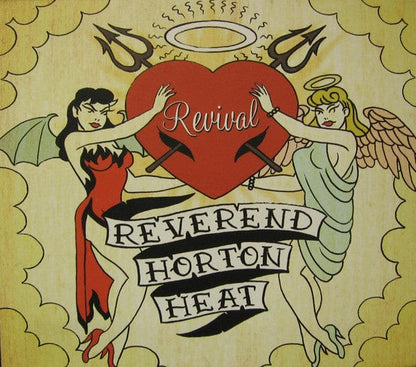 Reverend Horton Heat – Revival (CD+DVD, Yep Roc Records, 2004) Front Cover