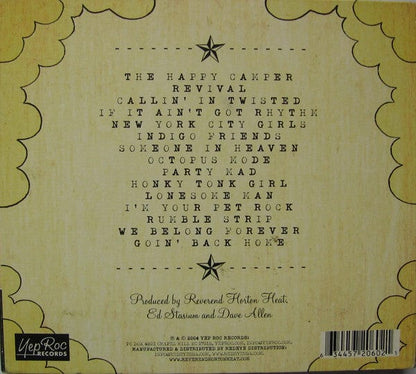 Reverend Horton Heat – Revival (CD+DVD, Yep Roc Records, 2004) Back Cover