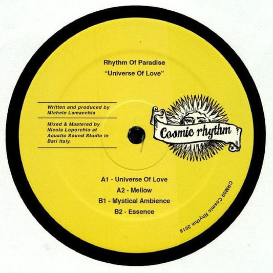 Rhythm Of Paradise - Universe Of Love (12") Cosmic Rhythm Vinyl