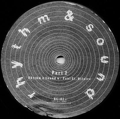 Rhythm & Sound w/ Paul St. Hilaire - Music A Fe Rule (12") Rhythm & Sound Vinyl