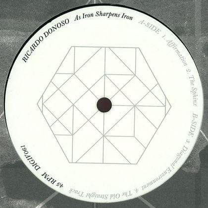 Ricardo Donoso - As Iron Sharpens Iron (12") Digitalis Recordings Vinyl