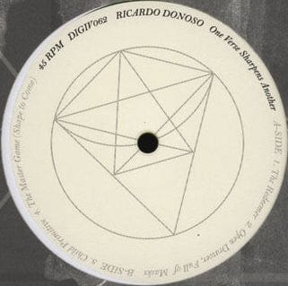 Ricardo Donoso - One Verse Sharpens Another (12") Digitalis Recordings Vinyl