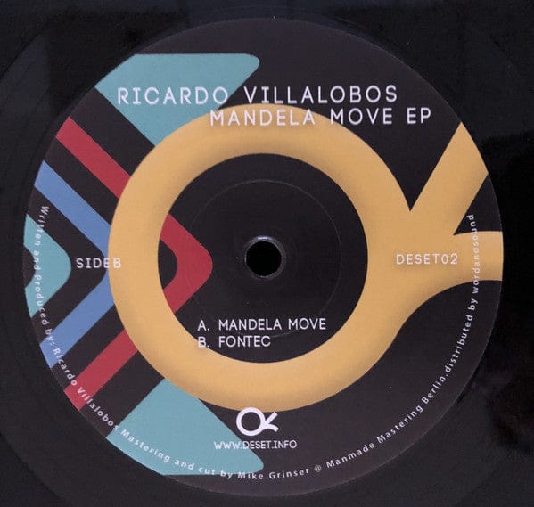 Ricardo Villalobos - Mandela Move EP (2x12", EP) on Deset at Further Records