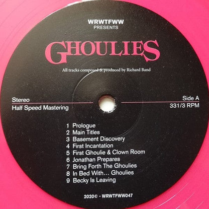 Richard Band - Ghoulies - Original Soundtrack (LP) We Release Whatever The Fuck We Want Records Vinyl 4251804122689