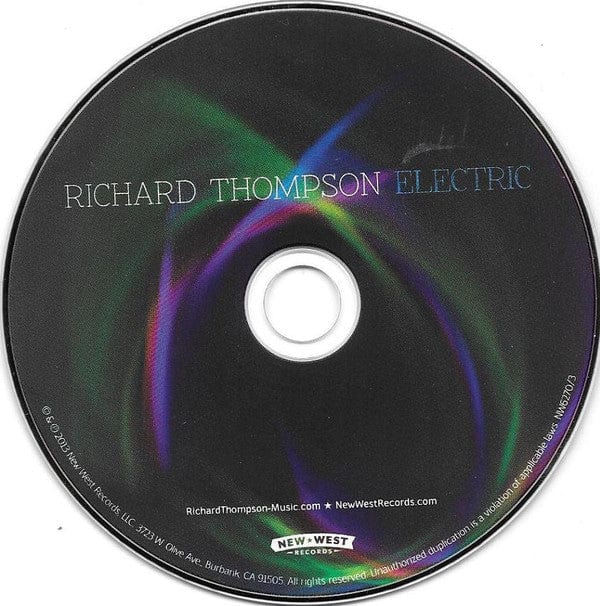 Richard Thompson – Electric (2xCD, New West Records, 2013) Image 3