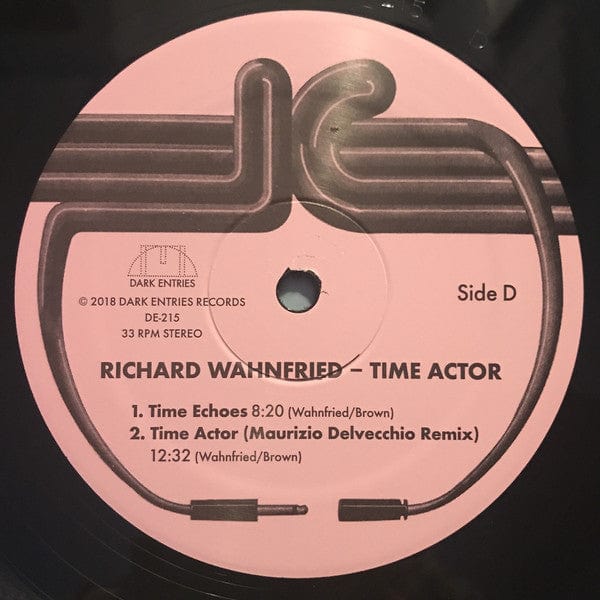 Richard Wahnfried - Time Actor (2xLP, Album, RM) Dark Entries