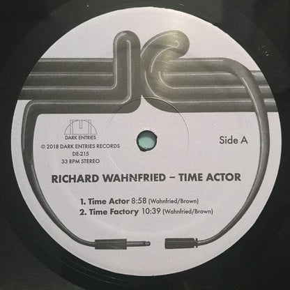 Richard Wahnfried - Time Actor (2xLP, Album, RM) Dark Entries