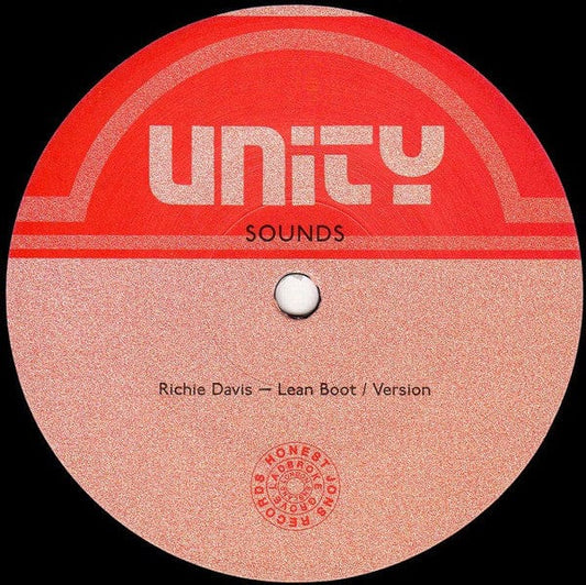 Richie Davis / Mikey Murka - Lean Boot / Ride The Rhythm (12") Honest Jon's Records,Unity sounds Vinyl