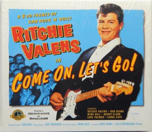 Ritchie Valens – Come On, Let's Go! (3xCD+Box Set, Del-Fi Records, 1998) Front Cover