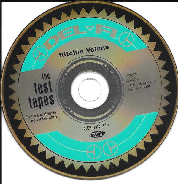 Ritchie Valens - The Lost Tapes (CD) Ace CD 029667131728