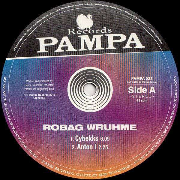 Robag Wruhme - Cybekks (12", EP) Pampa Records