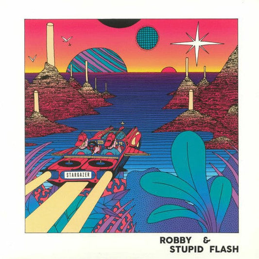 Robby & Stupid Flash – Stargazer (12", Dynamiterie Records, 2019) Front Cover