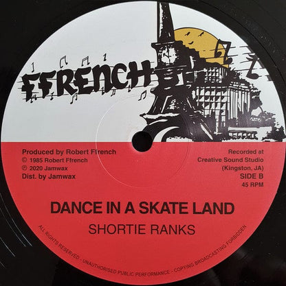 Robert Ffrench / Shortie Ranks - I Am Wondering / Dance In A Skate Land (12", RE) Ffrench, Jamwax