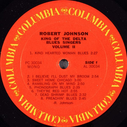 Robert Johnson - King Of The Delta Blues Singers Vol. II on Columbia,Columbia,Columbia at Further Records