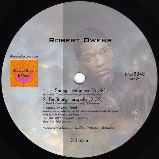 Robert Owens / Mr. Fingers - I'm Strong (12") Alleviated Records Vinyl