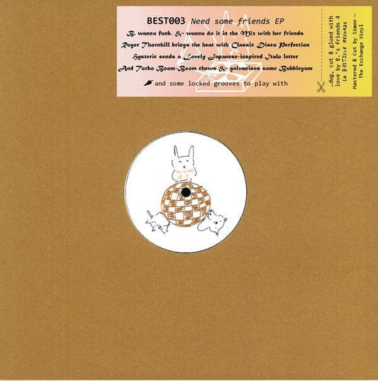 Roger Thornhill, Hysteric, Turbo Boom-Boom, Baerlz - BEST003 (12", Promo) La Bestiole Records