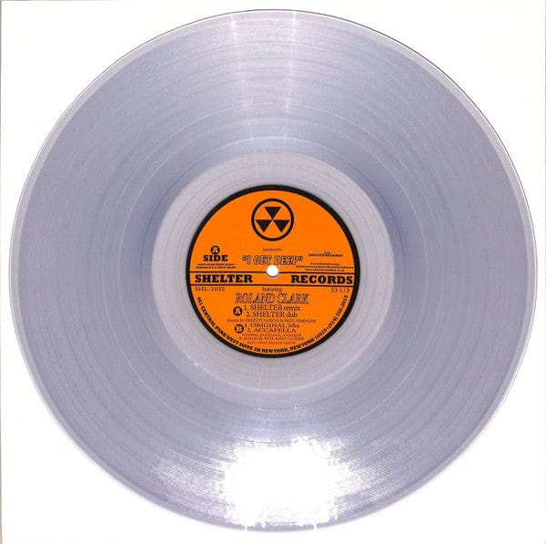 Roland Clark - I Get Deep (12") Shelter Records (3) Vinyl