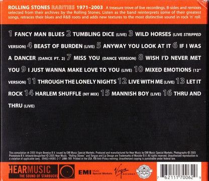 Rolling Stones* - Rarities 1971-2003 (CD) Virgin,EMI Music Special Markets,Hear Music CD 762111700629