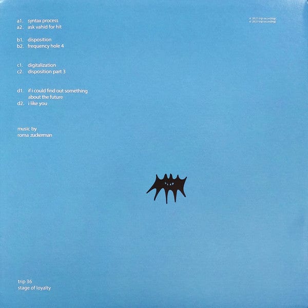 Roma Zuckerman - Stage Of Loyalty (2x12") трип,трип Vinyl