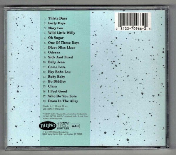 Ronnie Hawkins And The Hawks (2) - The Best Of Ronnie Hawkins And The Hawks (CD) Rhino Records (2) CD 08122709662