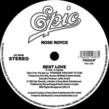 Rose Royce - Still In Love / Best Love (12") Epic