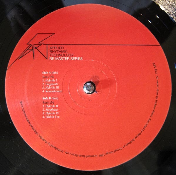 Ross 154 - Fragments  (12") Applied Rhythmic Technology (ART) Vinyl