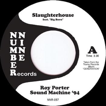 Roy Porter Sound Machine - Slaughterhouse  (7") Number Nine Records Vinyl