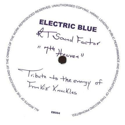 RT Sound Factor - 7th Heaven (12") Electric Blue (3) Vinyl