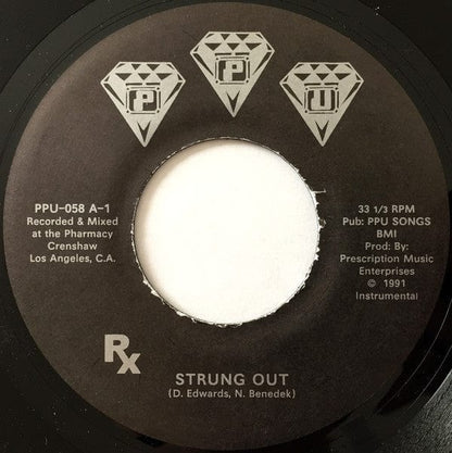 Rx (20) - Strung Out (7") Peoples Potential Unlimited Vinyl