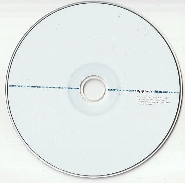 Ryoji Ikeda - Ultratronics (CD) Noton CD 4251804155021