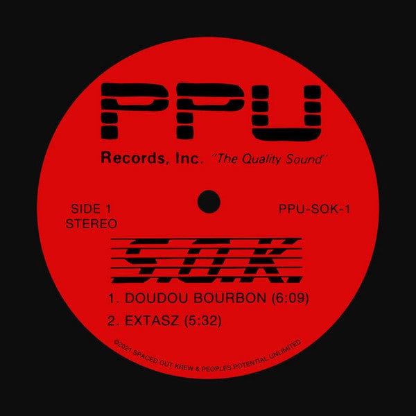 S.O.K.* - Spaced Out Krew (12") Peoples Potential Unlimited Vinyl