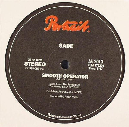 Sade - Smooth Operator (12") Portrait (2) Vinyl