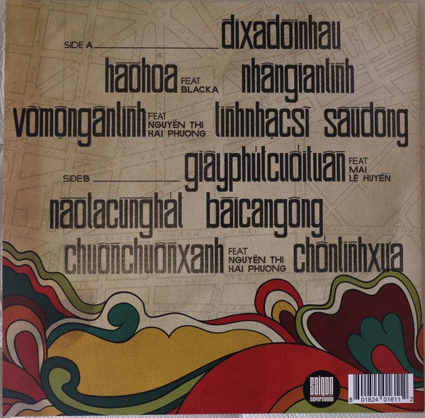 Saigon Soul Revival - Há»a Ãm XÆ°a (LP, Album, Gat) Saigon Supersound