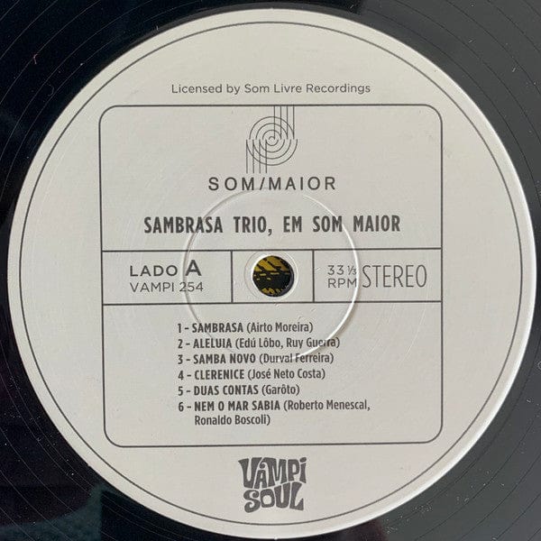 Sambrasa Trio - Em Som Maior (LP) Vampi Soul Vinyl 8435008864071