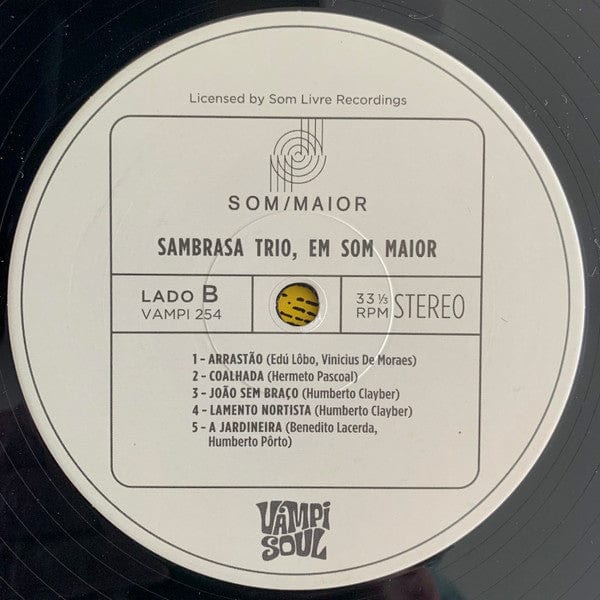 Sambrasa Trio - Em Som Maior (LP) Vampi Soul Vinyl 8435008864071