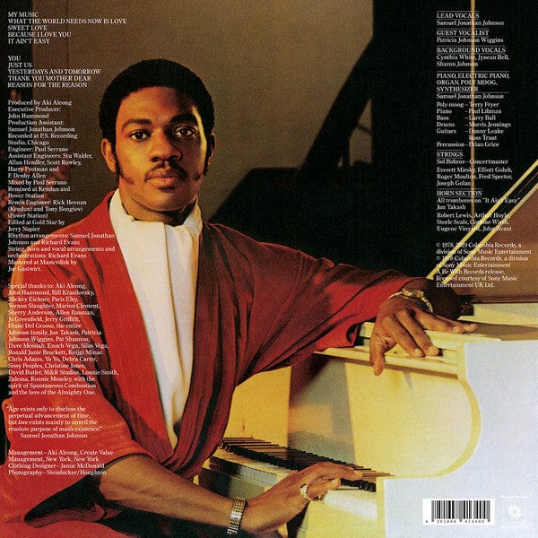 Samuel Jonathan Johnson - My Music (LP) – Further Records