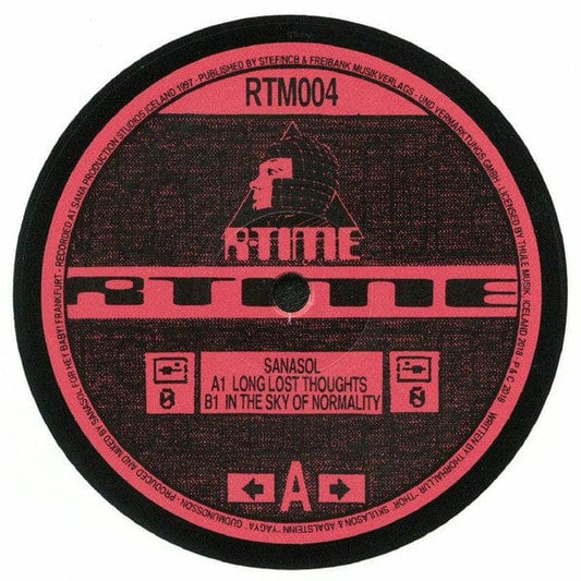 Sanasol - Long Lost Thoughts  (12") R-Time Records Vinyl