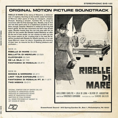 Sandro Galileo & Eraserhood Sound - Ribelle Di Mare (LP) Eraserhood Sound Vinyl 674862655571