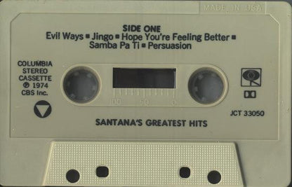 Santana - Santana's Greatest Hits (Cass, Comp, Bei) on Columbia at Further Records